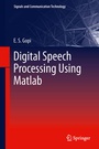 Cover: Digital Speech Processing Using Matlab - Springer