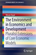 Cover: The Environment in Economics and Development - Springer