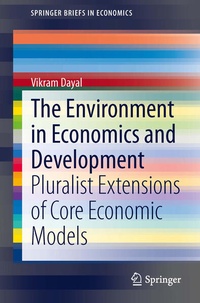 Enlarge image Cover: The Environment in Economics and Development - Springer