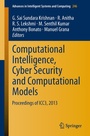 Cover: Computational Intelligence, Cyber Security and Computational Models - Springer