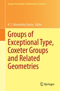Abbildung von: Groups of Exceptional Type, Coxeter Groups and Related Geometries - Springer