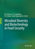 Cover: Microbial Diversity and Biotechnology in Food Security - Springer