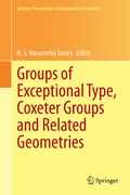 Cover: Groups of Exceptional Type, Coxeter Groups and Related Geometries - Springer