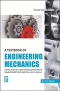 Cover: A Textbook of Engineering Mechanics - Laxmi Publications