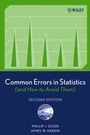 Cover: Common Errors in Statistics (and How to Avoid Them) - Wiley