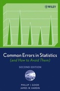 Cover: Common Errors in Statistics (and How to Avoid Them) - Wiley