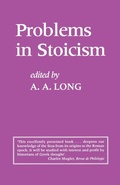 Cover: Problems in Stoicism - Continuum International Publishing Group Ltd.
