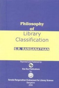 Abbildung von: Philosophy of Library Classification - Ess Ess Publication