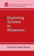 Cover: Exploring Science in Museums - Continuum International Publishing Group Ltd.