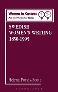 Cover: Swedish Women's Writing, 1850-1995 - Continuum International Publishing Group Ltd.