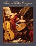 Cover: Music in Western Civilization: Volume B - Wadsworth Publishing Co Inc