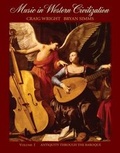 Cover: Music in Western Civilization: v.1 - Wadsworth Publishing Co Inc