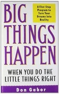 Cover: Big Things Happen When You Do Little Things Right - Embassy Books