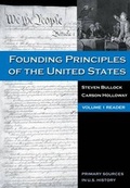 Cover: The Founding Principles of the United States: v.1 - Wadsworth Publishing Co Inc