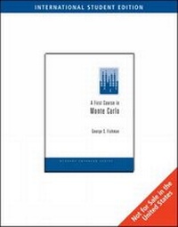 Enlarge image Cover: A First Course in Monte Carlo Simulation - Brooks/Cole