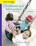 Cover: Childhood and Adolescence - Wadsworth Publishing Co Inc