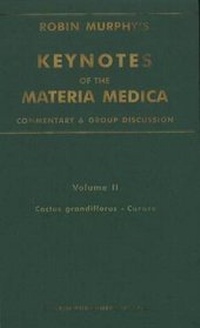 Abbildung von: Keynotes of the Materia Medica: Cactus Grandiflorus-Carare v. 2 - B Jain Publishers Pvt Ltd