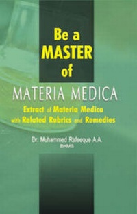 Abbildung von: Be a Master of Materia Medica - B Jain Publishers Pvt Ltd