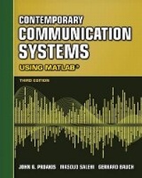 Enlarge image Cover: Contemporary Communication Systems Using MATLAB (R) - Wadsworth Publishing Co Inc
