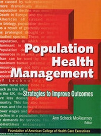 Enlarge image Cover: Population Health Management - Pentagon Press