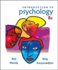 Cover: Introduction to Psychology - Wadsworth Publishing Co Inc