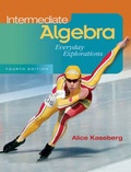 Cover: Intermediate Algebra - Thomson Brooks/Cole