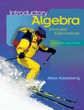 Cover: Introductory Algebra - Thomson Brooks/Cole