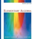 Cover: Elementary Algebra - Brooks/Cole