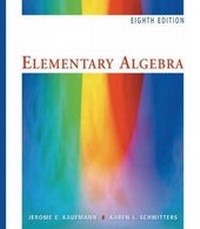 Abbildung von: Elementary Algebra - Brooks/Cole