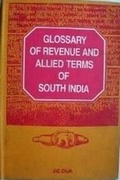 Cover: Glossary of Revenue and Allied Terms in South India - Kaveri Books