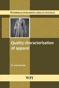 Cover: Quality Characterisation of Apparel - Woodhead Publishing India Pvt Ltd