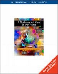 Enlarge image Cover: A Mathematical View of Our World - Brooks/Cole