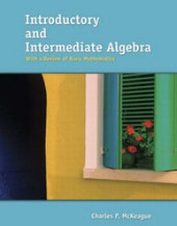 Enlarge image Cover: Introductory and Intermediate Algebra with a Review of Basic Mathematics (Custom Edition with Printed Access Card Ilrn Student) - Wadsworth Publishing Co Inc