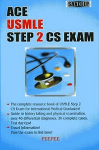 Enlarge image Cover: ACE USMLE CS Exam - PeePee Publishers and Distributors Pvt
