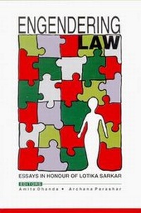 Abbildung von: Engendering Law (treatise on Women and Law): with Supplement - Eastern Book Co