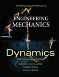 Cover: A Mathematica Manual for Engineering Mechanics: Dynamics - Computational Edition - Wadsworth Publishing Co Inc