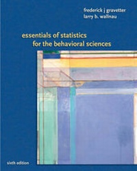 Enlarge image Cover: Essentials of Statistics for the Behavioral Science - Wadsworth Publishing Co Inc