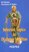 Cover: Selected Topics in Diabetes Mellitus: Volume 1 - PeePee Publishers and Distributors Pvt