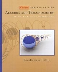 Abbildung von: Algebra and Trigonometry with Analytic Geometry, Classic Edition - Houghton Mifflin