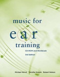 Cover: Music for Ear Training: CD-Rom and Workboook - Brooks/Cole