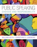 Cover: Public Speaking - Wadsworth Publishing Co Inc