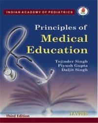 Enlarge image Cover: Principles of Medical Education - Jaypee Brothers Medical Publishers