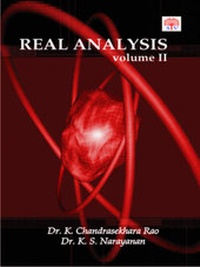 Abbildung von: Real Analysis: v. 2 - Viswanathan, S., Printers & Publishers Pvt Ltd