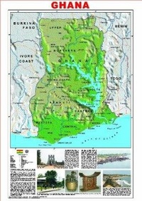 Abbildung von: Ghana Map - Dreamland Publications