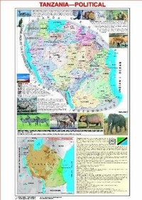 Abbildung von: Tanazania Map - Dreamland Publications