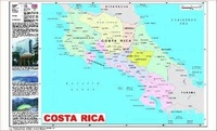 Abbildung von: Costa Rica Political Map - Dreamland Publications