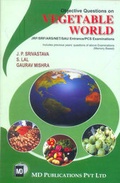 Cover: Objective Questions on Vegetable World - M D Publications Pvt. Ltd
