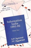 Cover: Information India 1991-92- Global View - Concept Publishing Co