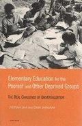 Cover: Elementary Education for the Poorest & Other Deprived Groups - Manohar Publishers and Distributors