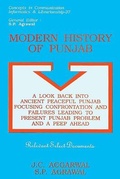 Cover: Modern History of Punjab- a Look Back into Ancient Peaceful Panjab Focusing Confrontation and Failures Leading to Present Punjab Problem and a Peep Ahead Relevant Select Documents - Concept Publishing Co
